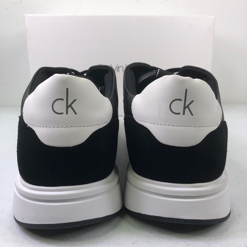 CALVIN Klein Dudley Silky Suede Smooth Calf Shoes - Picture 8 of 10